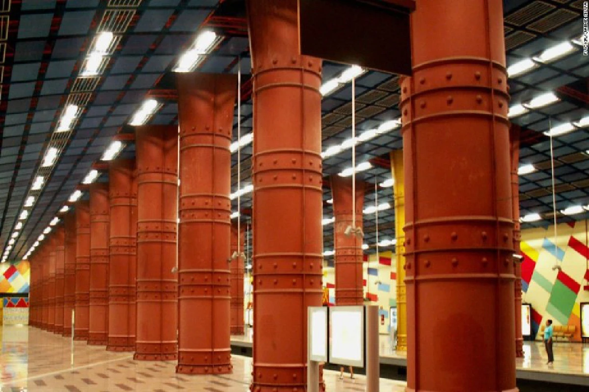 ชมภาพความสวยงามของสถานีรถไฟใต้ดินจากทั่วโลก