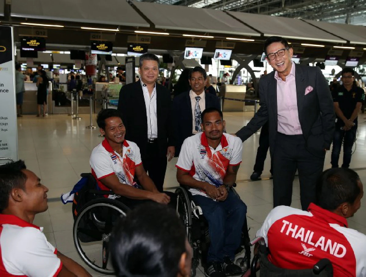 ทัพพาราลิมปิกลัดฟ้าสู่บราซิล