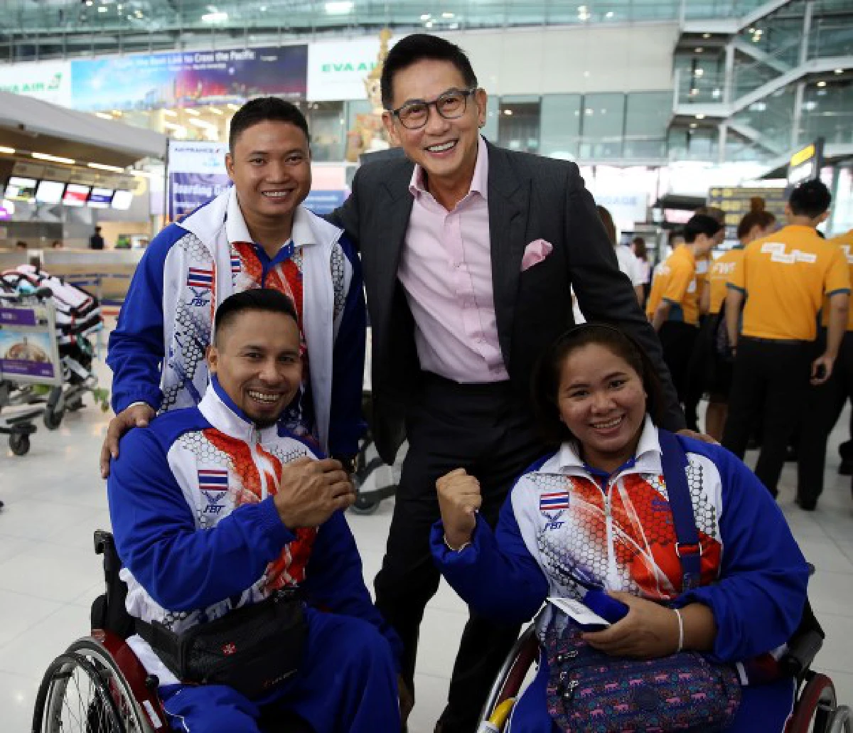 ทัพพาราลิมปิกลัดฟ้าสู่บราซิล