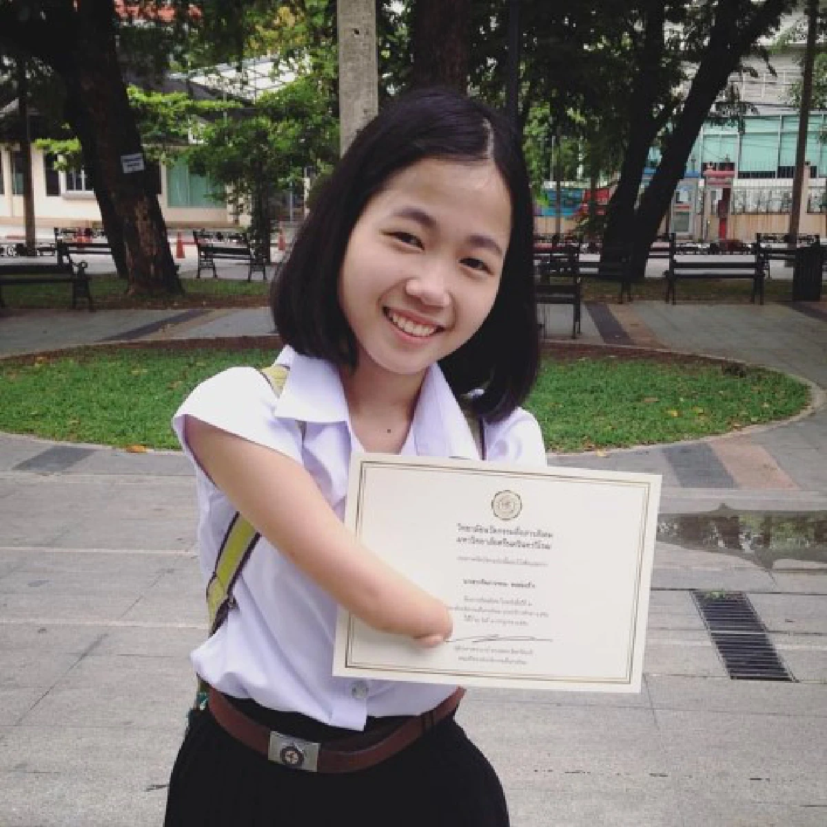 เปิดใจนักศึกษาพิการหัวใจแกร่ง "แนน-ทิพภาวรรณ พลล่องช้าง"