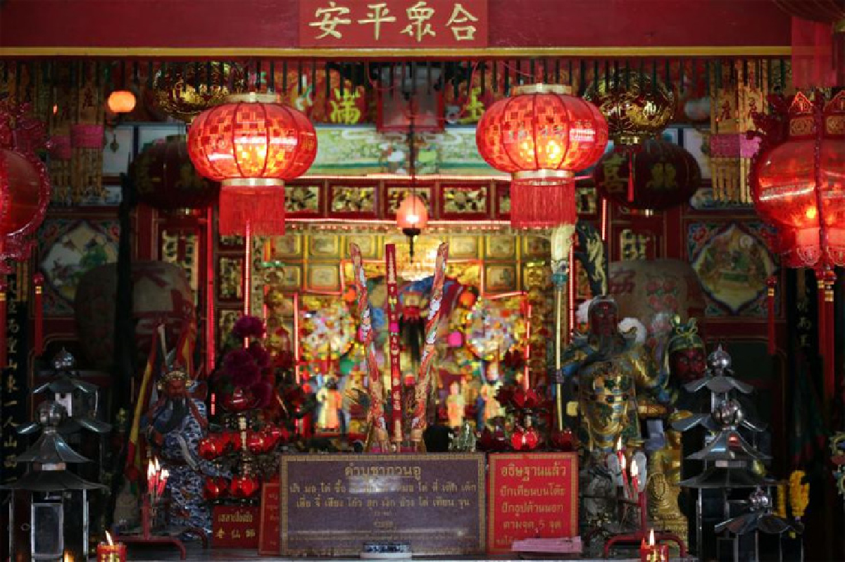 ศาลเจ้ากวนอู ประวัติศาสตร์ คู่ลุ่มน้ำเจ้าพระยา ศาลเจ้ากวนอู ประวัติศาสตร์ คู่ลุ่มน้ำเจ้าพระยา