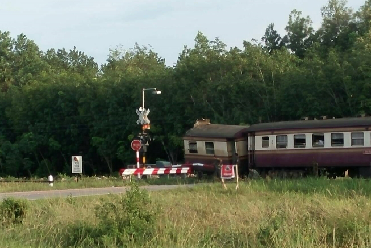 คนร้ายลอบวางบึ้มรถไฟที่ปัตตานีมีคนเจ็บ3ตาย1