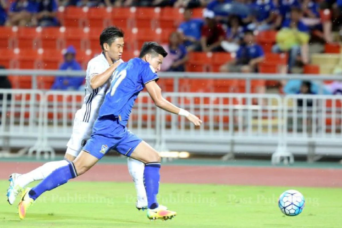 ช้างศึกสุดต้านพ่ายซามูไร 0-2 "กวินทร์" ซูเปอร์เซฟ