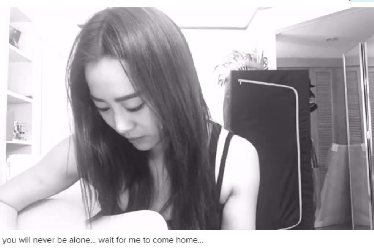 น้ำตาซึม!"วีเจจ๋า"อัดคลิปร้องเพลงรำลึกถึงน้องสาว น้ำตาซึม!"วีเจจ๋า"อัดคลิปร้องเพลงรำลึกถึงน้องสาว