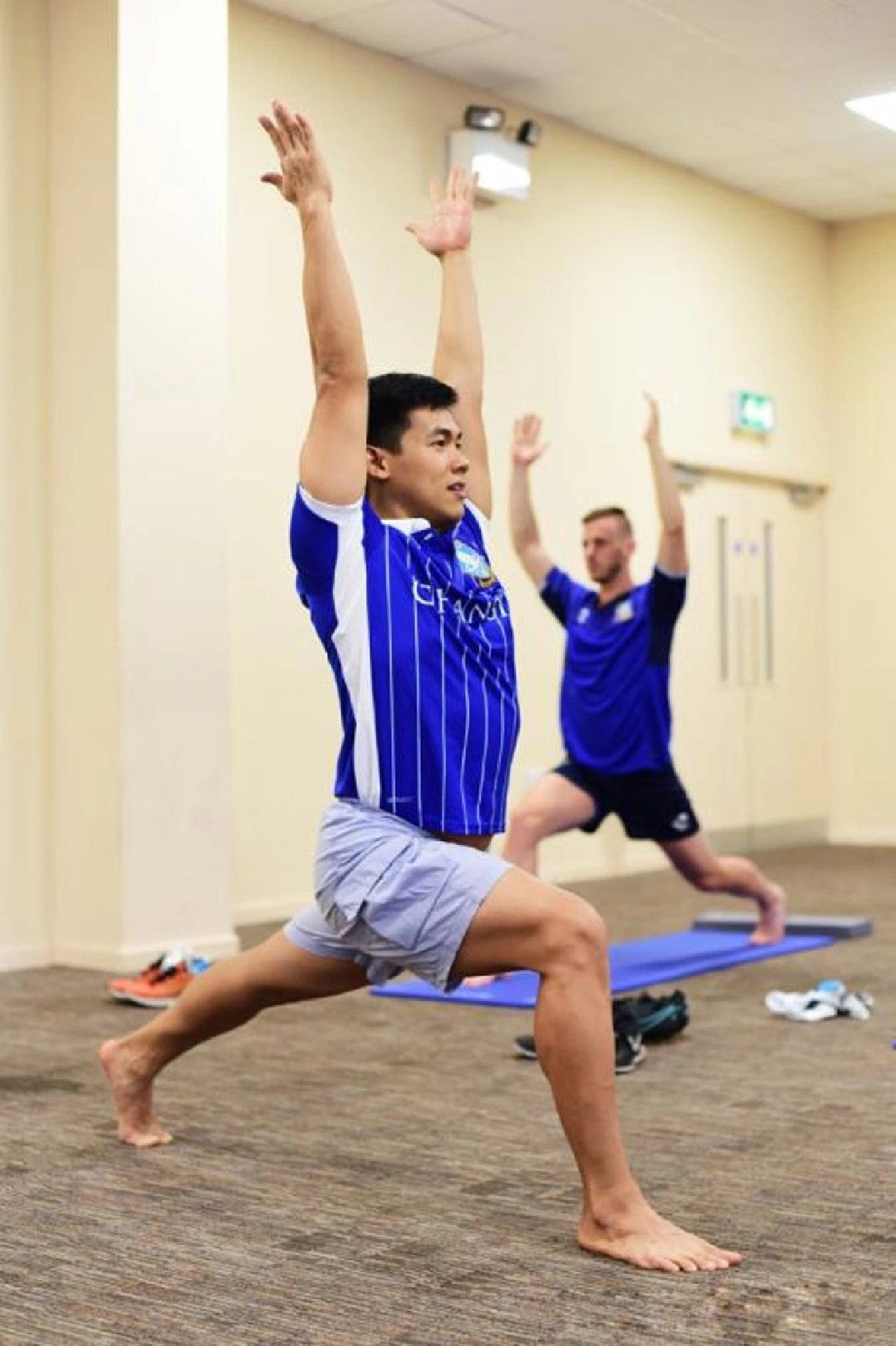 คลาสโยคะ สำหรับนักฟุตบอลเชฟฟีลด์ เวนส์เดย์