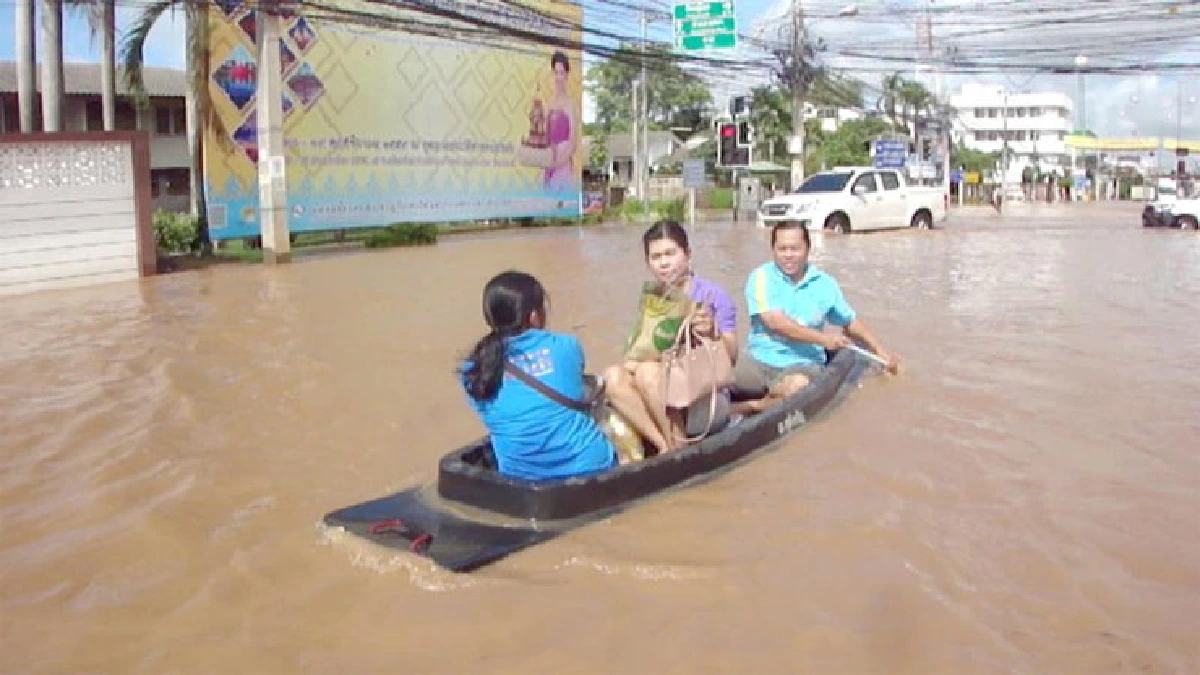 ฝนมากน้ำท่วมอ่วมเกษตร