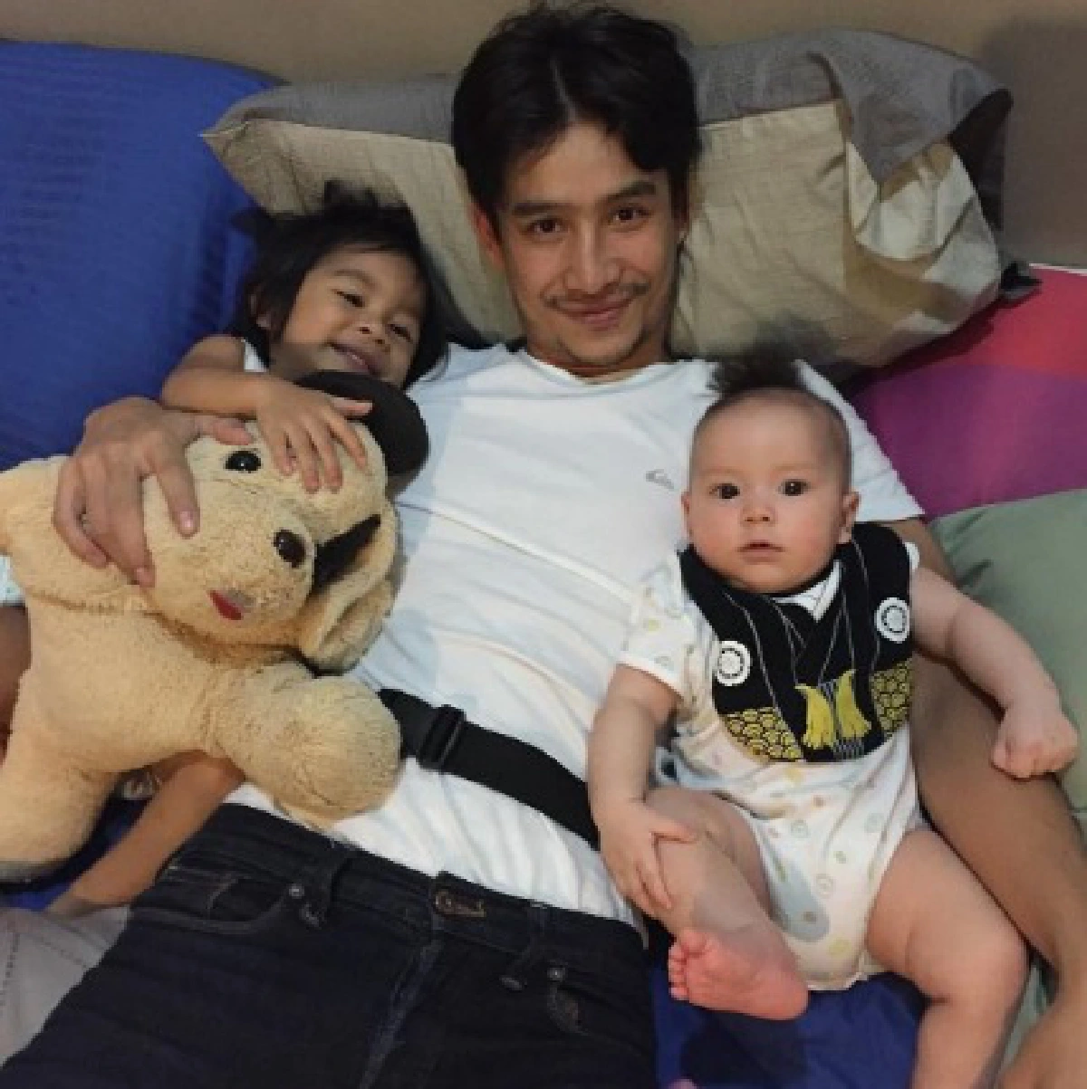 ตั้ม เดอะสตาร์ 10 โพสต์ภาพลูกๆในอ้อมแขน จะทำหน้าที่พ่อให้ดีที่สุด