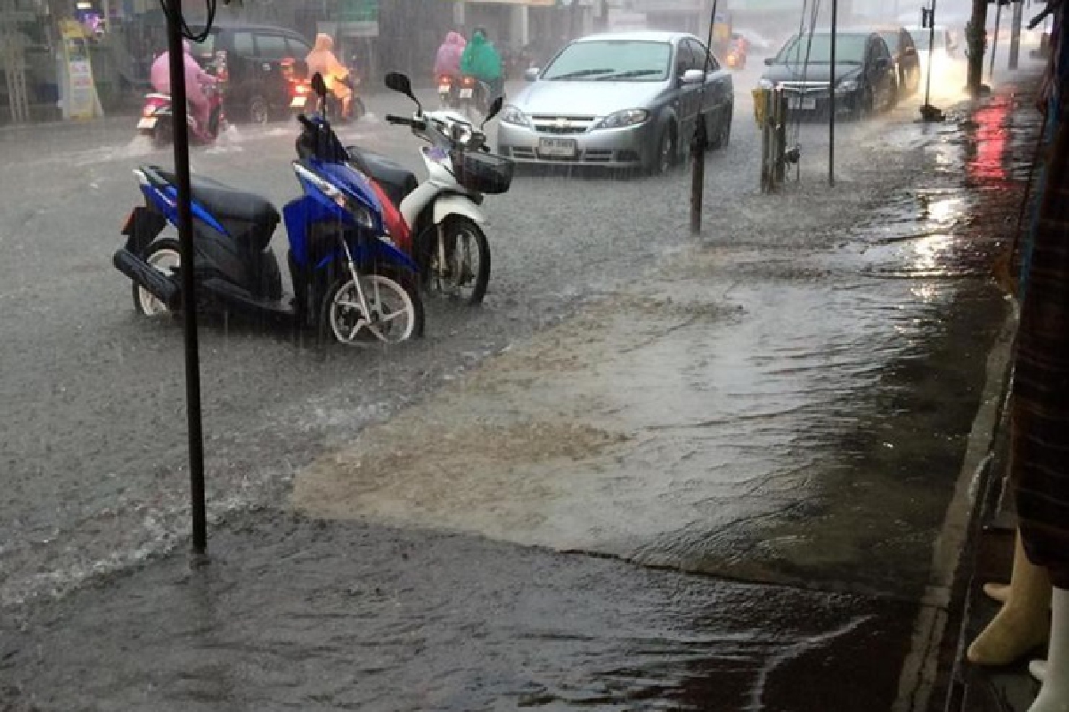ภาคกลาง ตะวันออก อีสานตอนล่าง กทม. ฝนตกหนักมาก 80 % ภาคกลาง ตะวันออก อีสานตอนล่าง กทม. ฝนตกหนักมาก 80 %