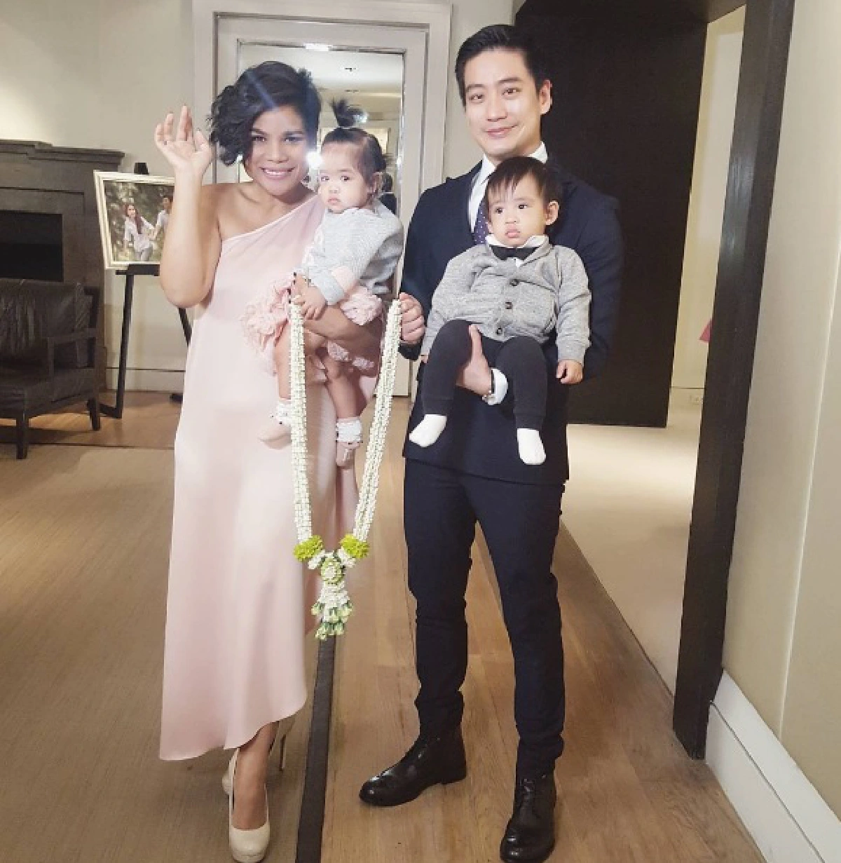 สำเนาถูกต้อง! โอปอล์ เทียบหน้าลูกชาย อลัน กับ พ่อโอ๊ค