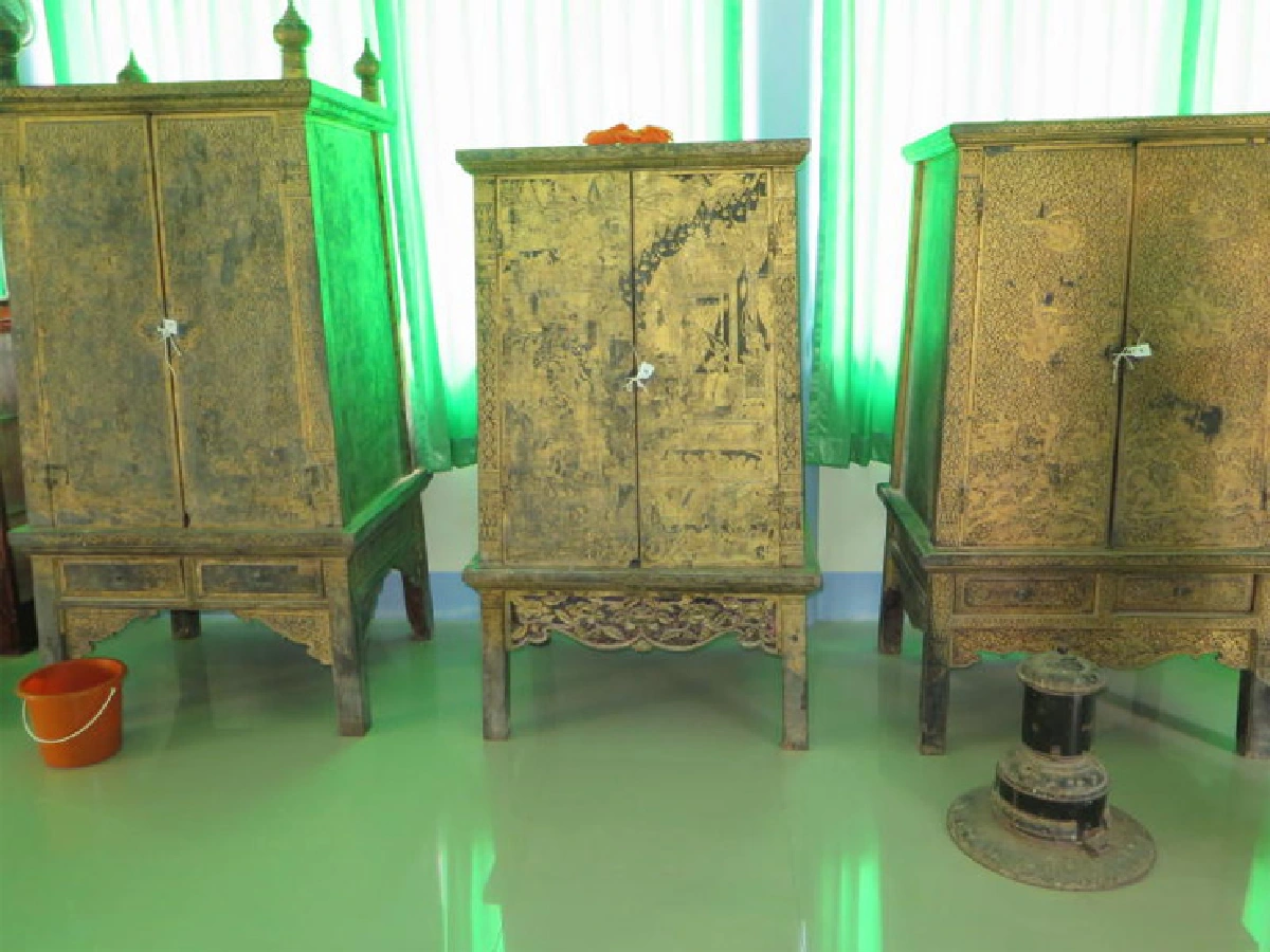 อนุรักษ์ หอไตร วัดพระนอน เพชรบุรี