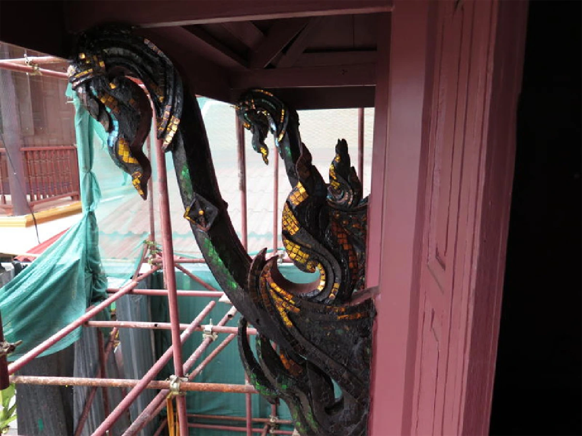 อนุรักษ์ หอไตร วัดพระนอน เพชรบุรี