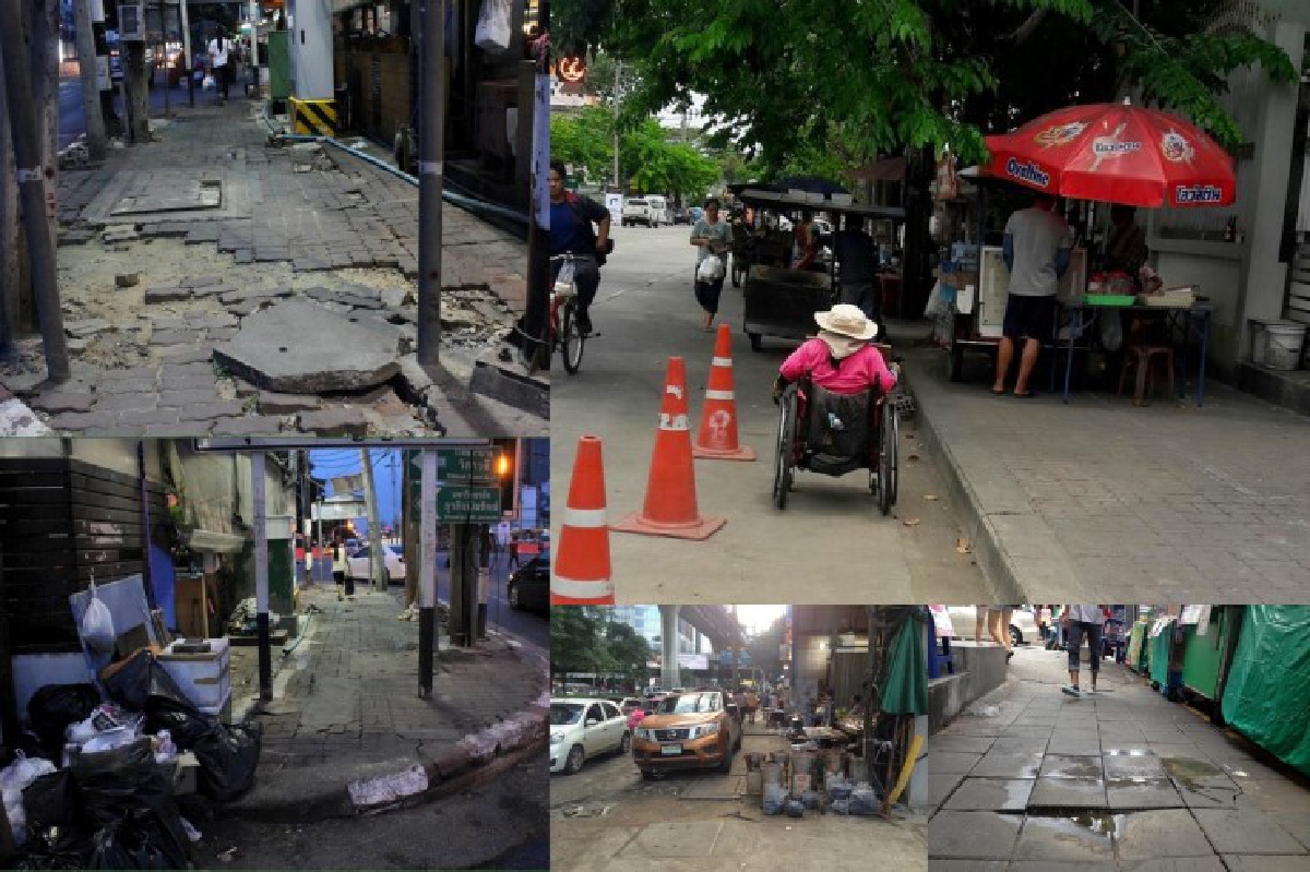 รวมภาพ "ทางเท้า" ปวดใจชาวกรุงฯ รวมภาพ "ทางเท้า" ปวดใจชาวกรุงฯ