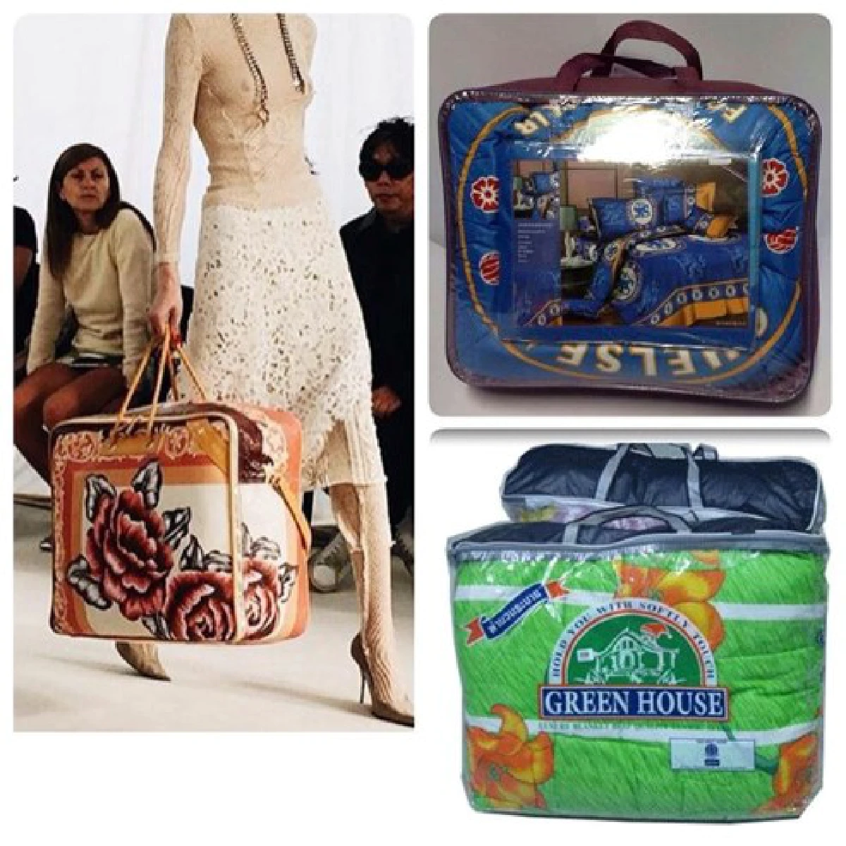 แบรนด์กระเป๋าหรู Balenciaga เจอแซวเหมือนถุงผ้านวม