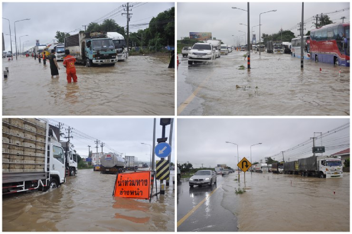 ฝนถล่มโคราช น้ำท่วมมิตรภาพช่วงสีคิ้วจราจรติดขัดยาว ฝนถล่มโคราช น้ำท่วมมิตรภาพช่วงสีคิ้วจราจรติดขัดยาว