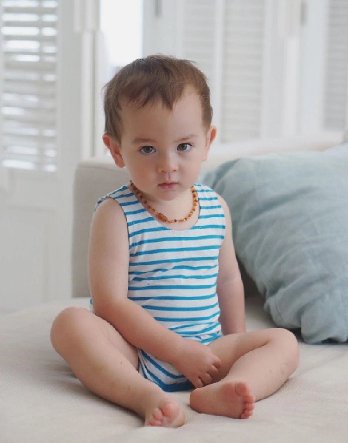 10 ภาพการันตีความน่ารัก น้องลูก้า ลูกชาย พอลล่า เทเลอร์