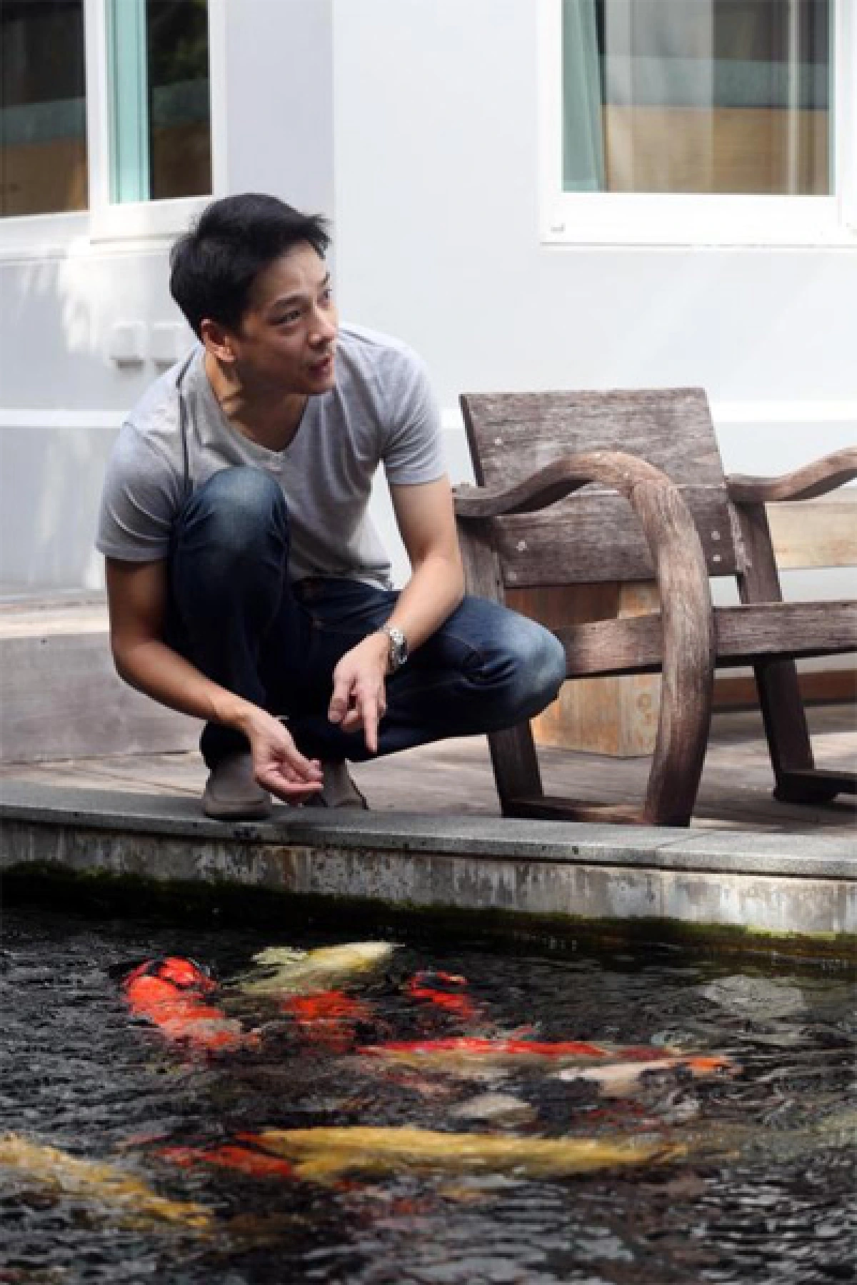 ชีวิตเอาต์ดอร์กับสวนไม้อวบน้ำ และบ่อปลาคาร์ป วรรธนะ กัมทรทิพย์