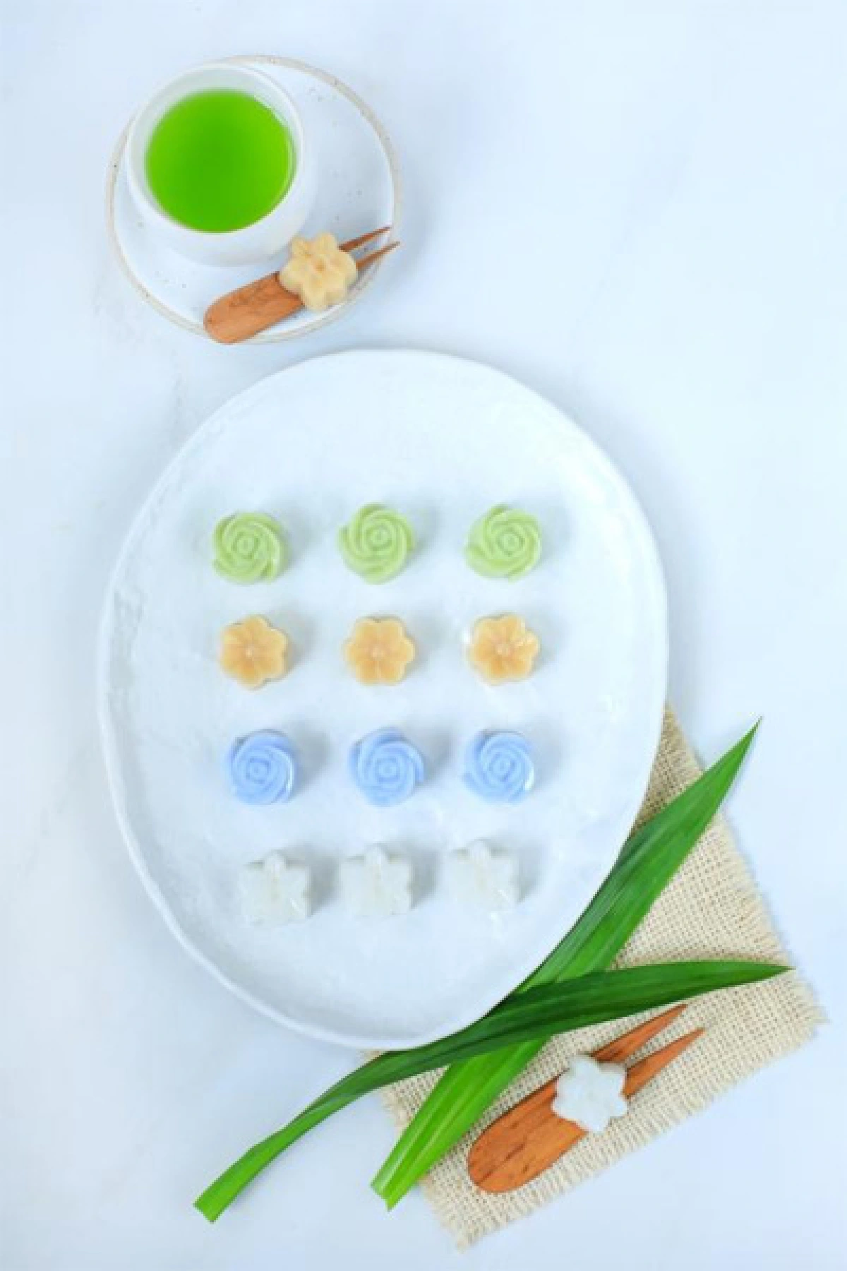 ขนมไทยหัวใจ Minimal วุ้นน้ำตาลโตนด