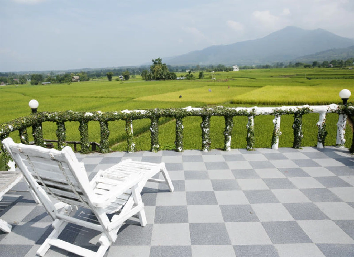 ทุ่งนากับเวลาที่ช้าลง ตูบนาโฮมสเตย์