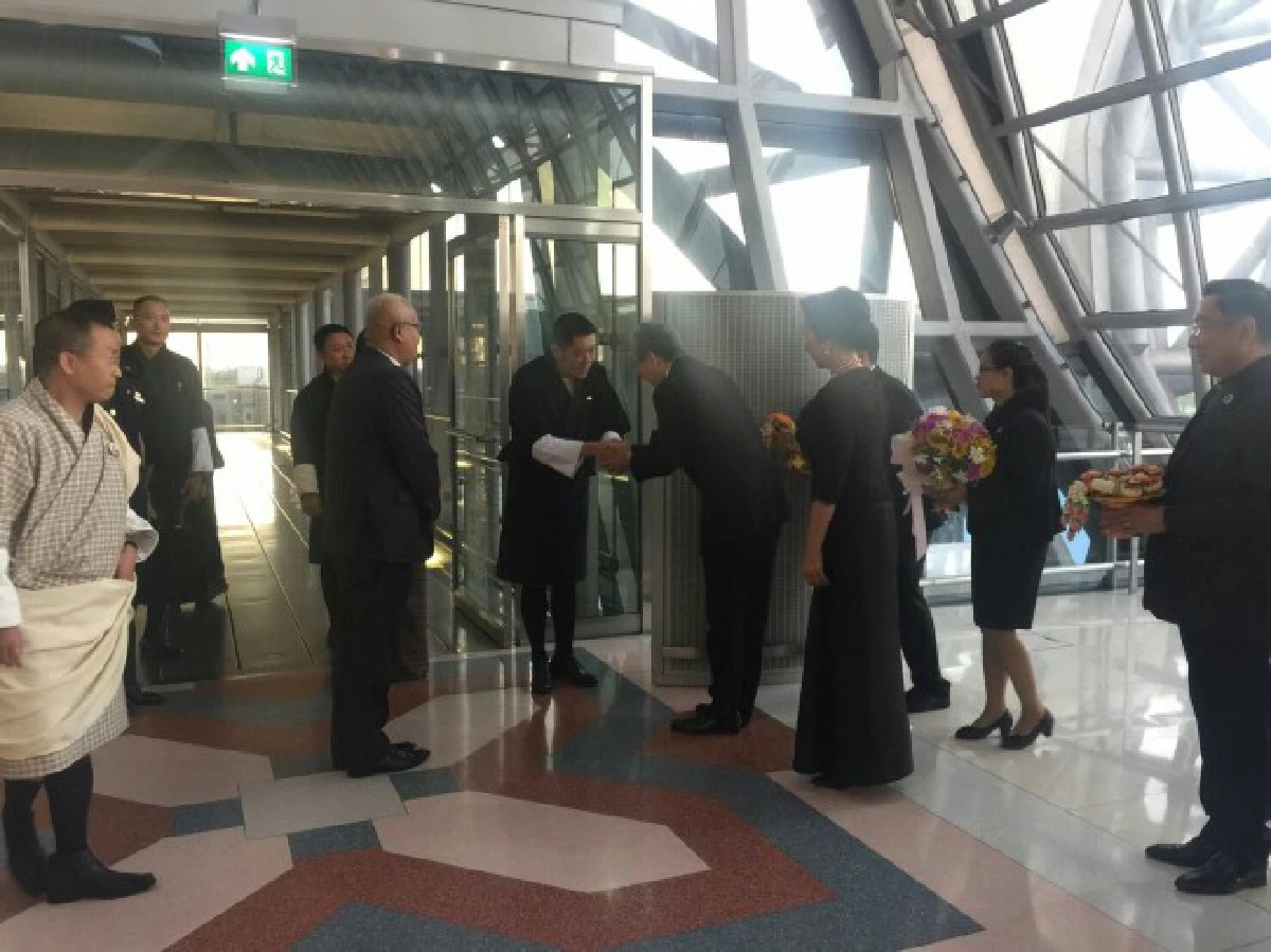 ประมวลภาพกษัตริย์จิกมีฯ-สมเด็จพระราชินีเจตซุนฯร่วมพระราชพิธีพระบรมศพ