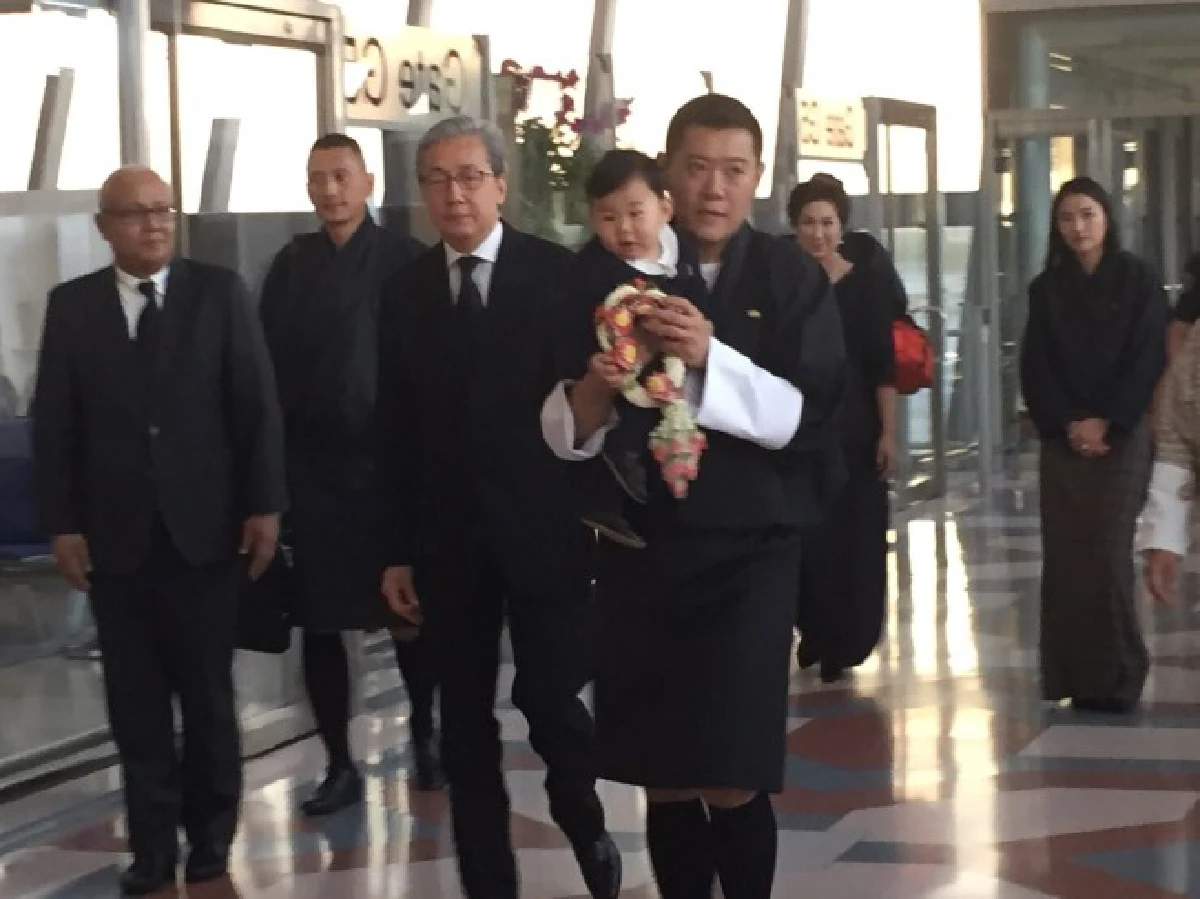 ประมวลภาพกษัตริย์จิกมีฯ-สมเด็จพระราชินีเจตซุนฯร่วมพระราชพิธีพระบรมศพ