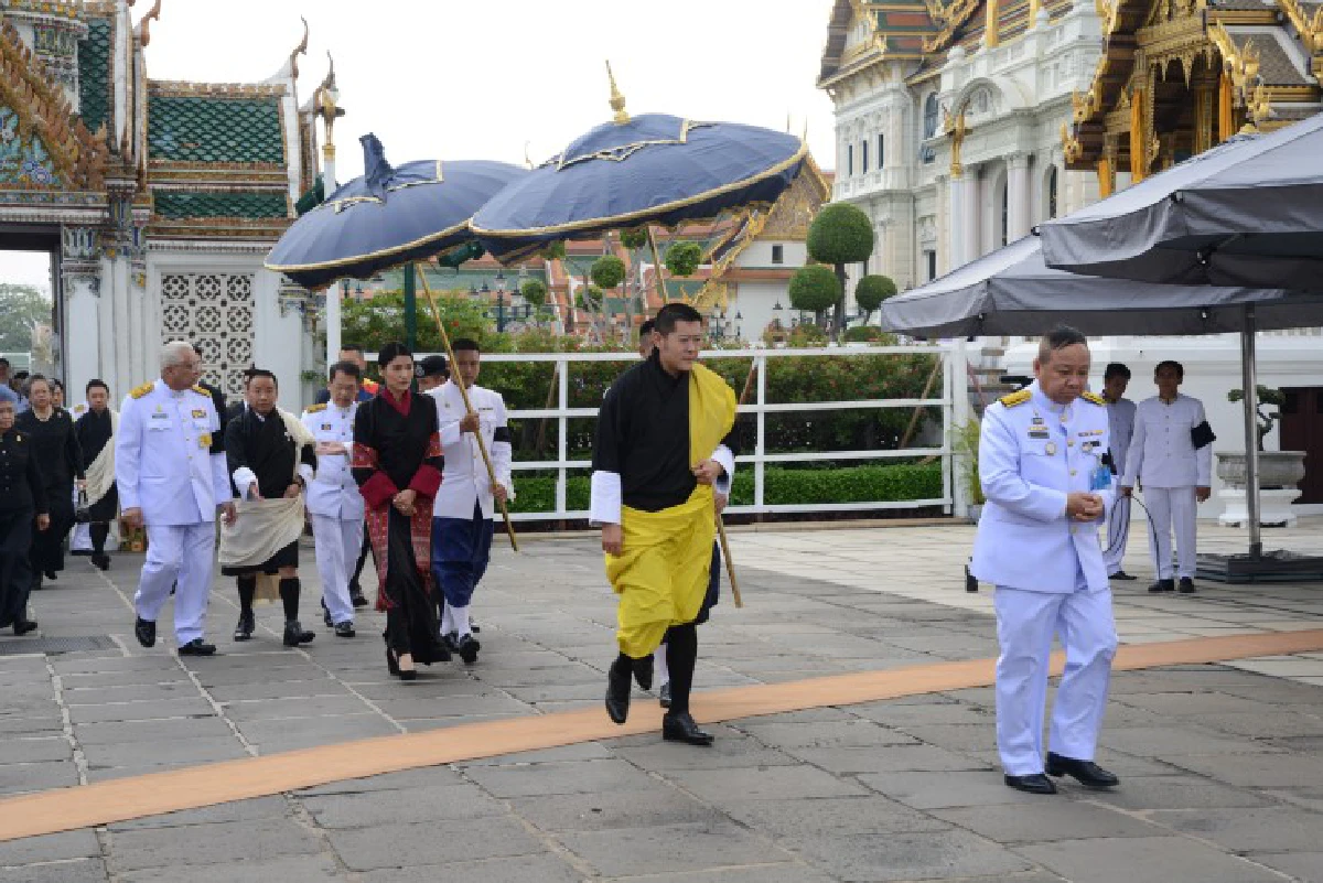 ประมวลภาพกษัตริย์จิกมีฯ-สมเด็จพระราชินีเจตซุนฯร่วมพระราชพิธีพระบรมศพ