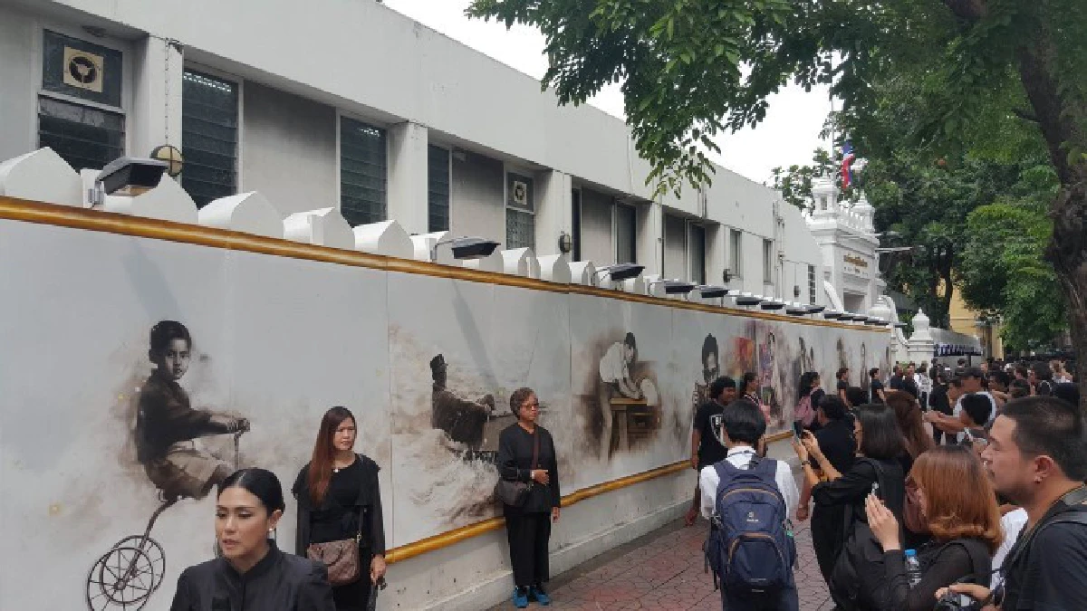 "อัครศิลปิน"จิตรกรรมบนกำแพง งานศิลป์จากหัวใจนศ.ศิลปากร