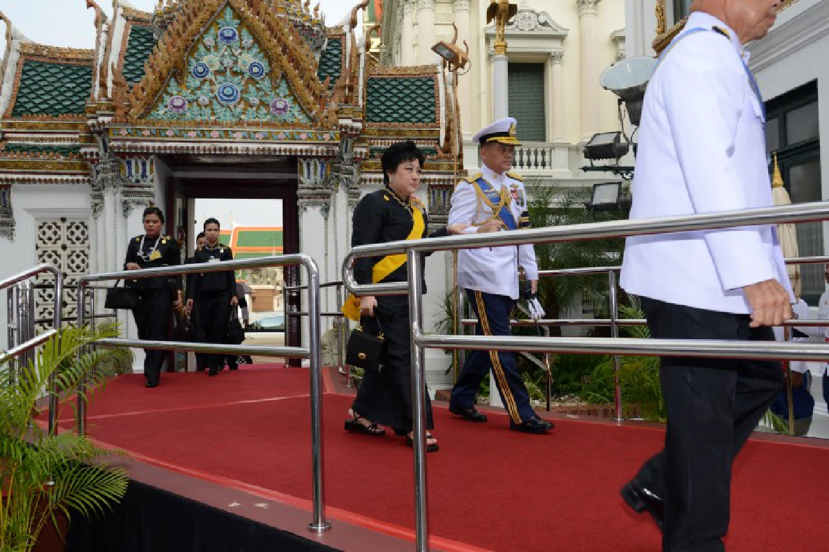 สมเด็จพระบรมฯเสด็จฯทรงบำเพ็ญพระราชกุศลสัตตมวาร