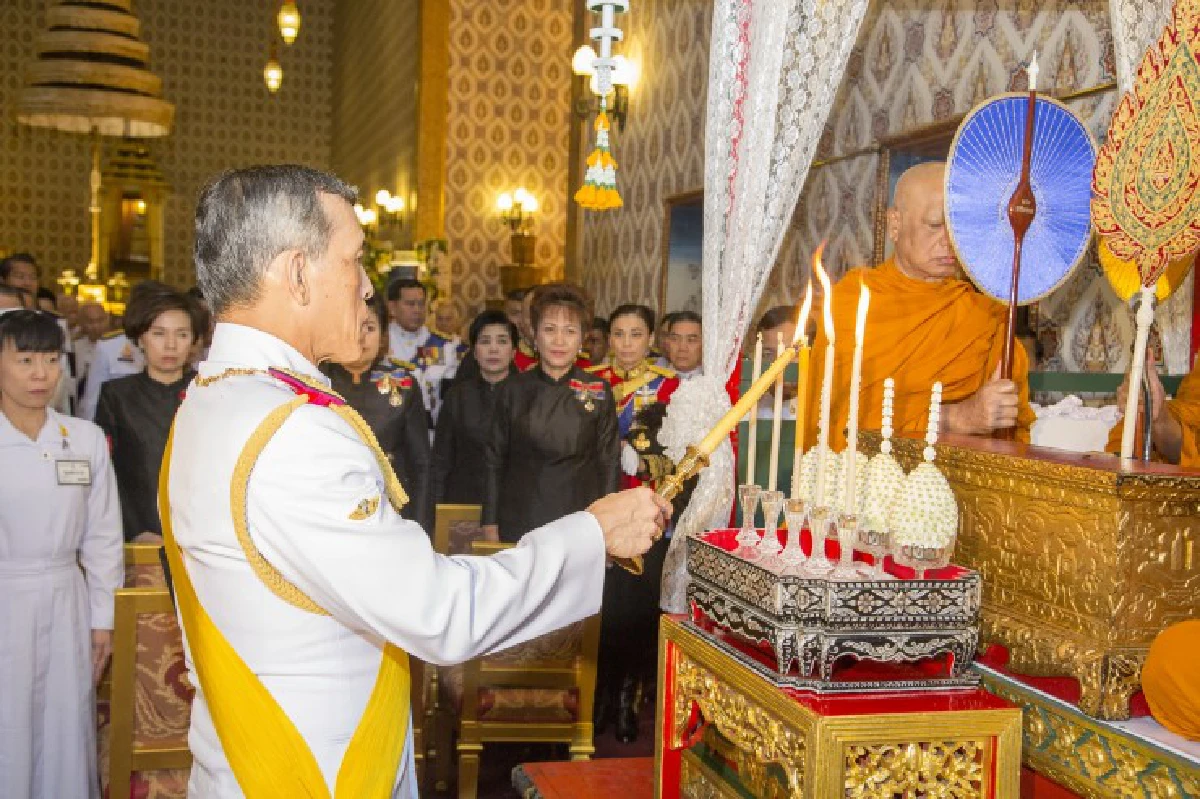 สมเด็จพระบรมฯเสด็จฯทรงบำเพ็ญพระราชกุศลสัตตมวาร