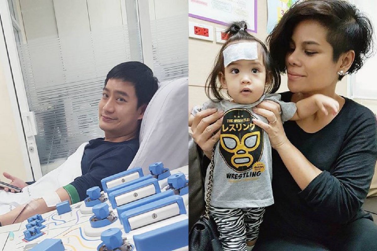 หมอโอ๊ค เก็บเลือดให้ลูกสาว น้องอลิน เตรียมทำบอลลูนหัวใจ หมอโอ๊ค เก็บเลือดให้ลูกสาว น้องอลิน เตรียมทำบอลลูนหัวใจ