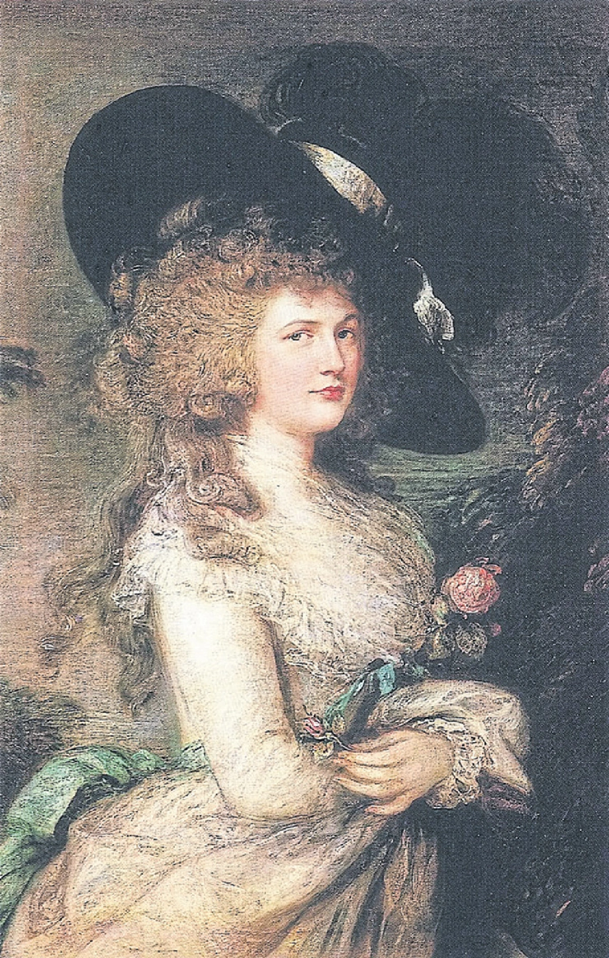 โทมัส เกนส์เบอระห์ ในแลนด์สเคปมีพอร์เทรต