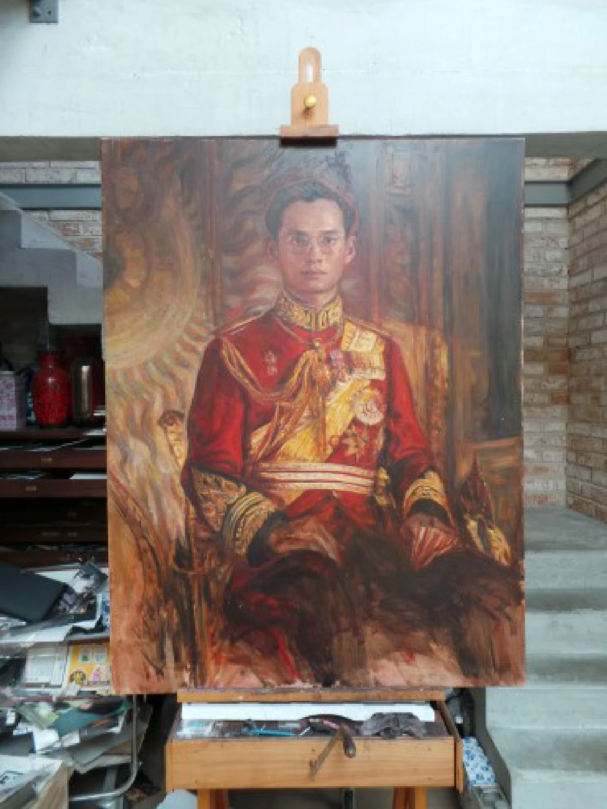 "เขียนรูปในหลวงยากที่สุด"ความในใจศิลปินดัง ศักดิ์วุฒิ วิเศษมณี-สุรเดช แก้วท่าไม้