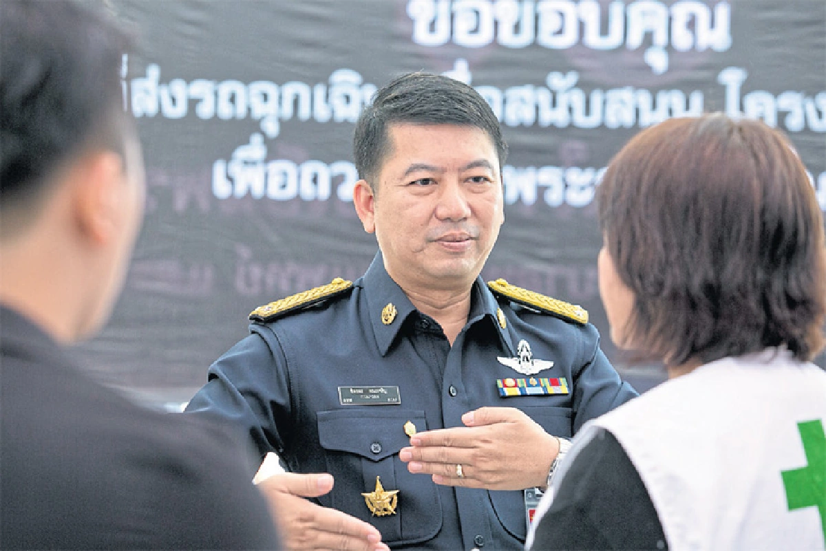 ที่พึ่งสนามหลวง ดูแลคนไข้ 500 คน/วัน