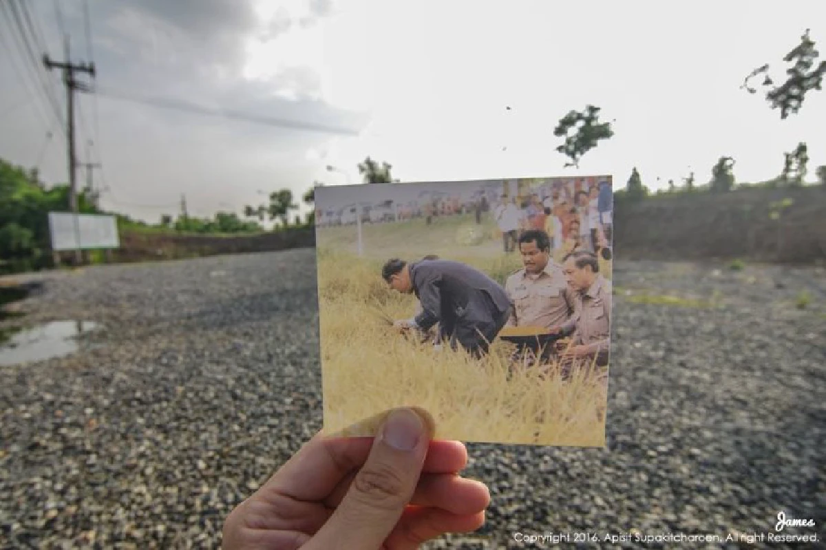 สุดเจ๋ง!เมื่อช่างภาพหนุ่มถ่ายภาพ"ที่ที่พ่อไป"ตามรอยในหลวง