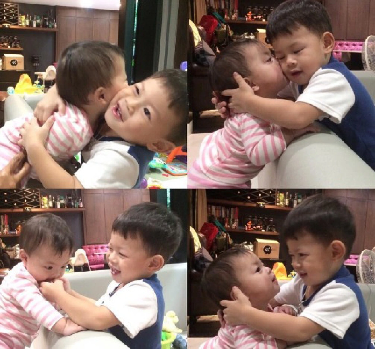 สามีดูแลไม่ห่าง! ฮารุ อุ้มท้องโต 7 เดือน ทำบุญทอดกฐินเมืองลาว