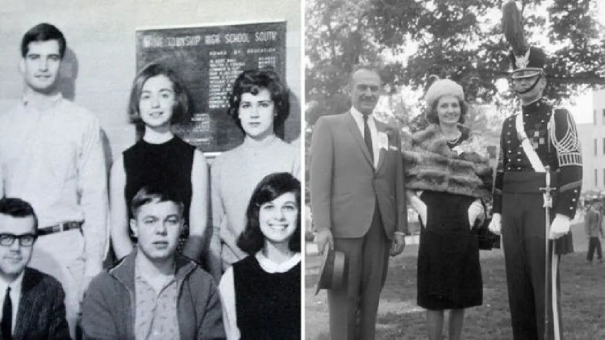 เปิดภาพถ่ายชีวิต กว่าจะมาเป็นคลินตัน และทรัมป์