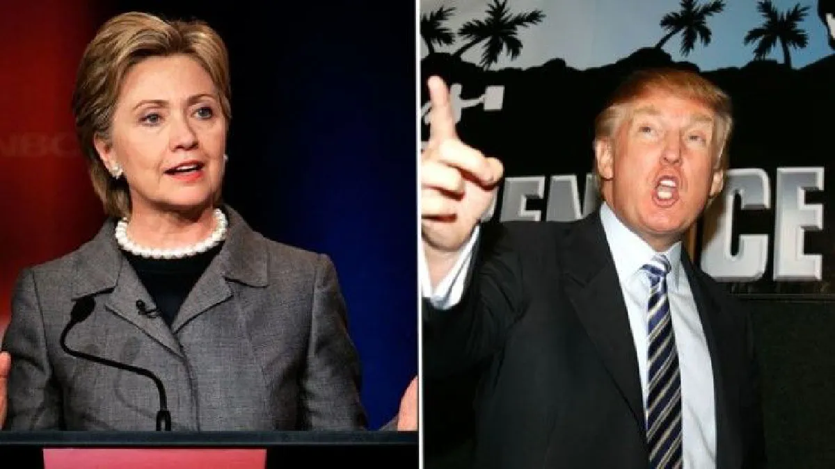 เปิดภาพถ่ายชีวิต กว่าจะมาเป็นคลินตัน และทรัมป์