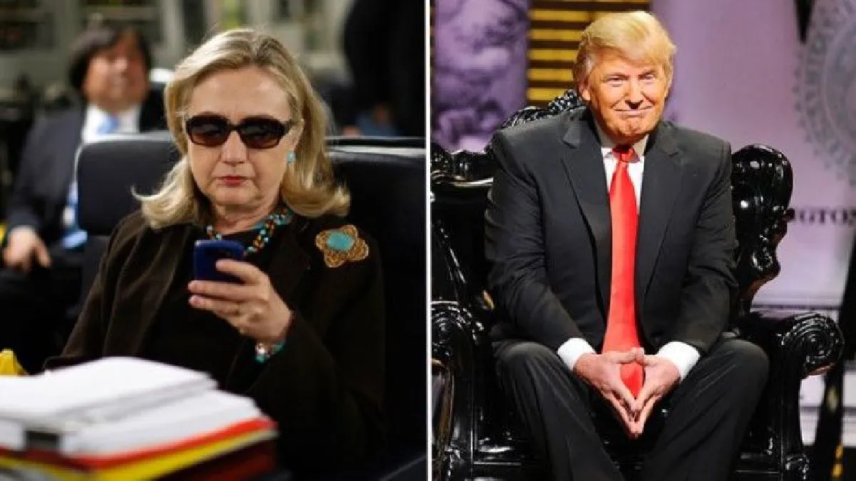 เปิดภาพถ่ายชีวิต กว่าจะมาเป็นคลินตัน และทรัมป์