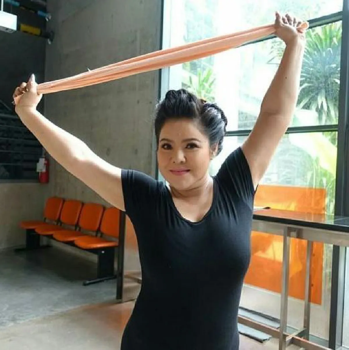 เหงื่อท่วม! ฮาย อาภาพร ฟิตจัดหนักเตรียมกลับมาเชพบ๊ะอีกครั้ง