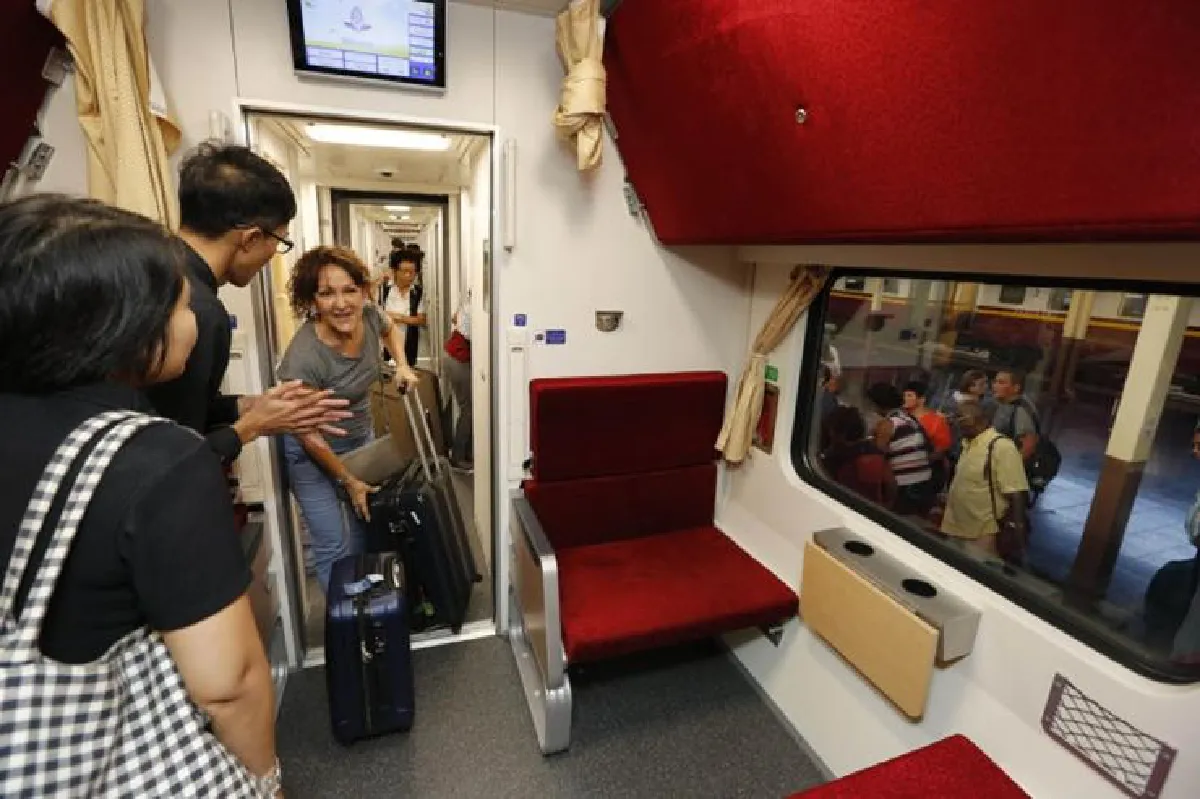 ร.ฟ.ท.ลั่นระฆังเปิดวิ่งรถไฟโดยสารรุ่นใหม่