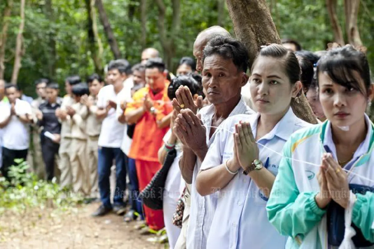 Sandalwood tree cutting ceremony held for royal coffin