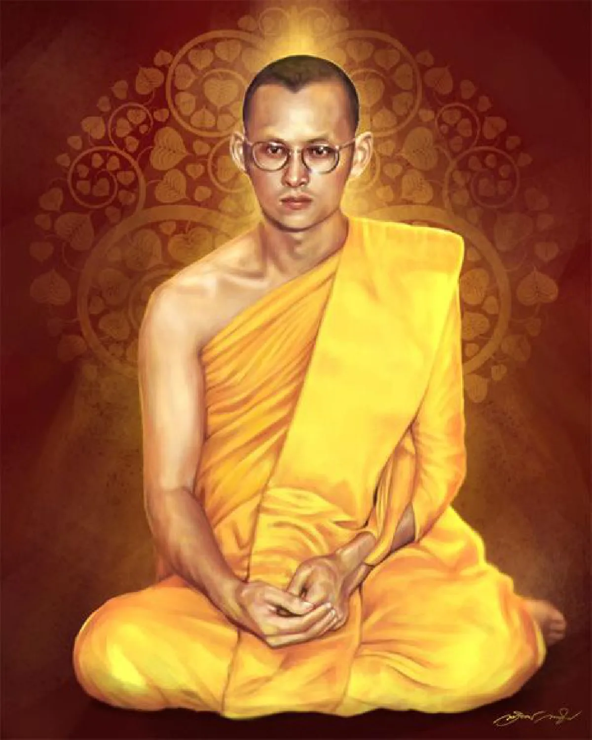 ศิลปิน (เล็กๆ) วาดพระบรมสาทิสลักษณ์