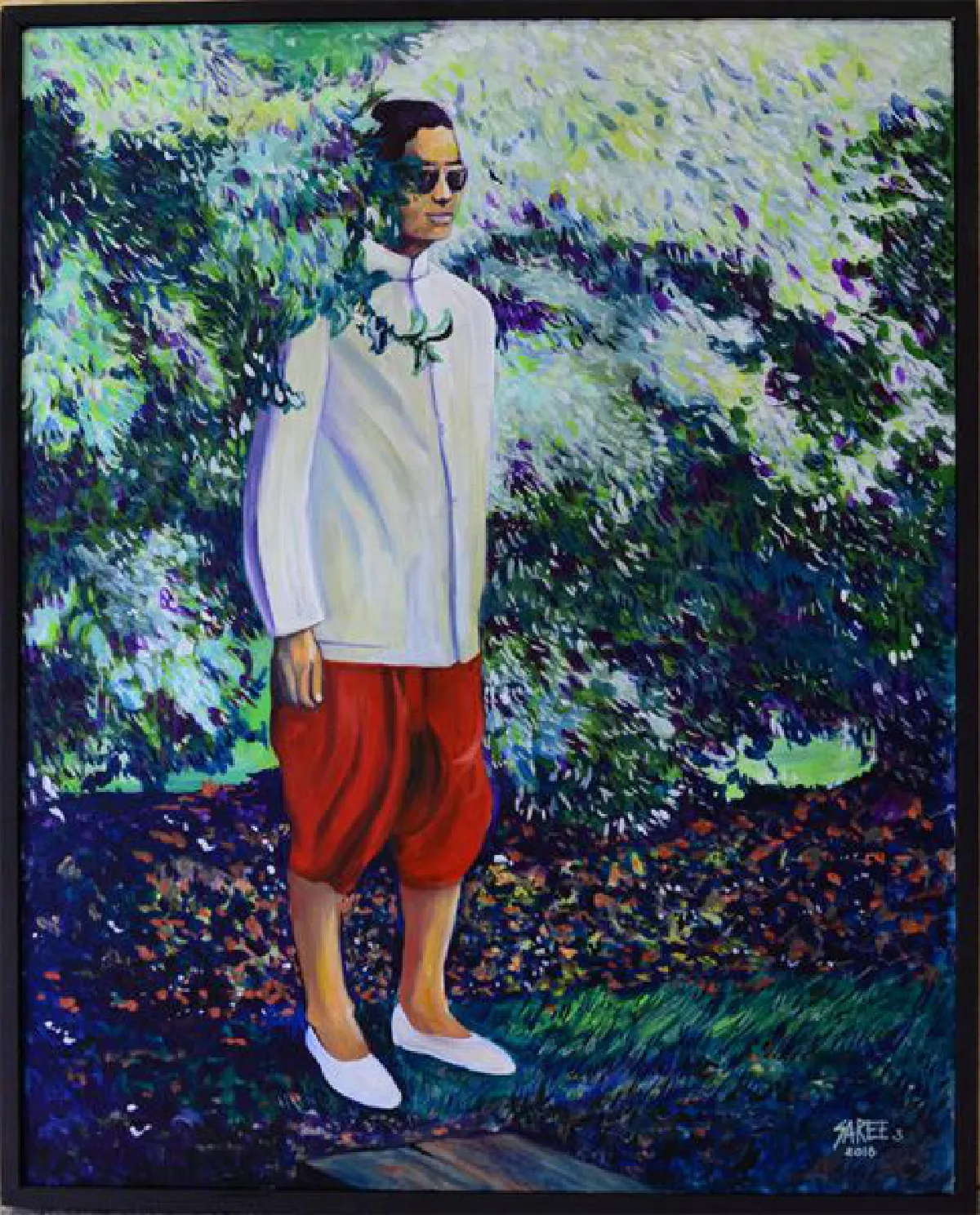 ศิลปิน (เล็กๆ) วาดพระบรมสาทิสลักษณ์