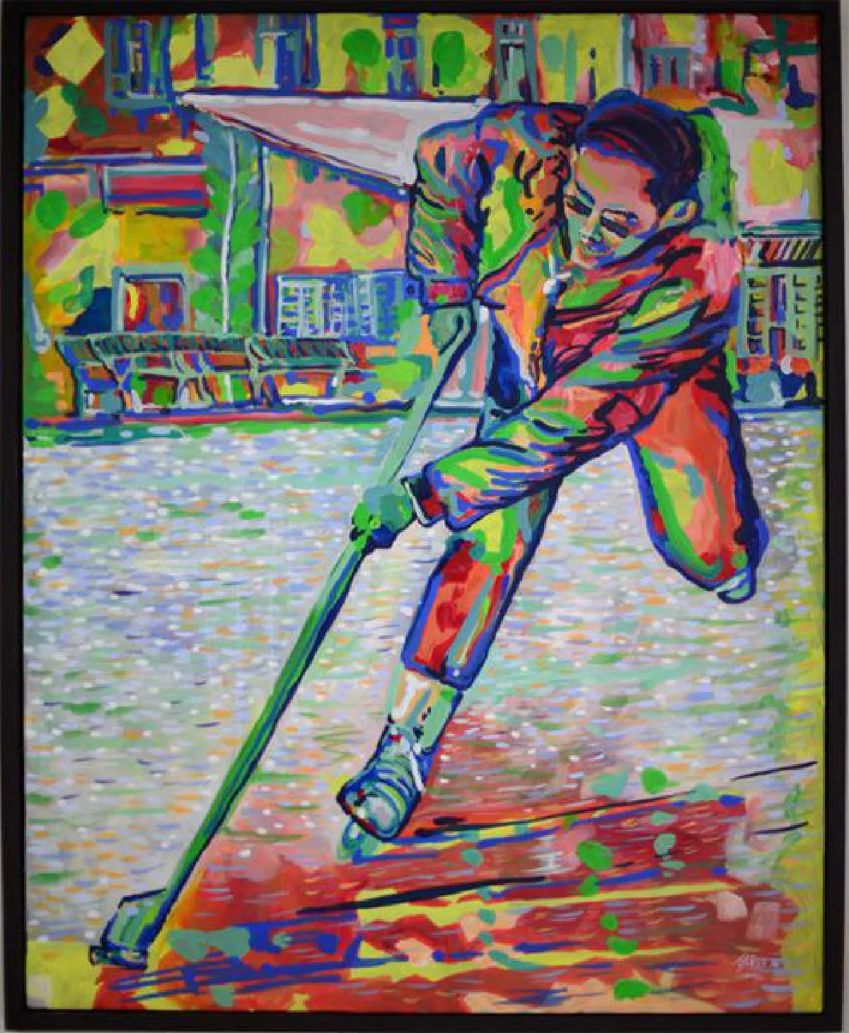 ศิลปิน (เล็กๆ) วาดพระบรมสาทิสลักษณ์