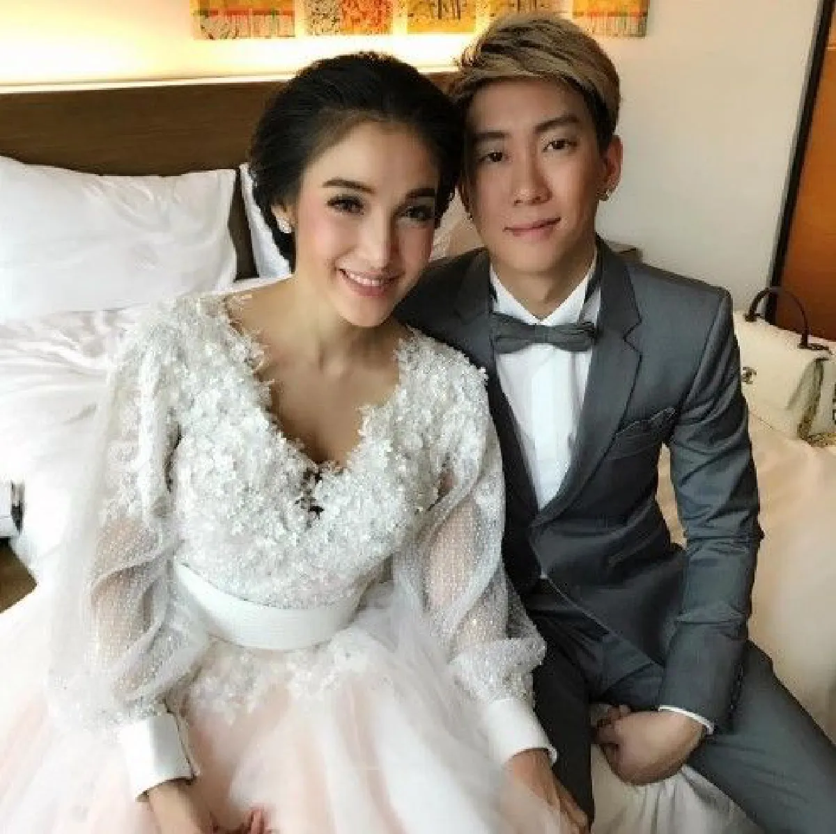 ชื่นมื่น!"แพท ณปภา"แต่งงาน"เบนซ์ เรซซิ่ง"