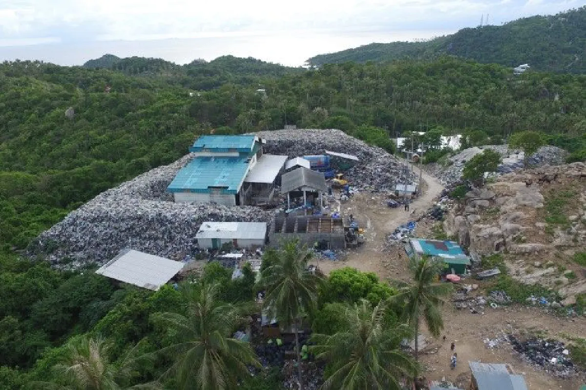 ผู้ว่าฯสุราษฎร์เร่งแก้ขยะตกค้างบนเกาะเต่ากว่า 5 หมื่นตัน