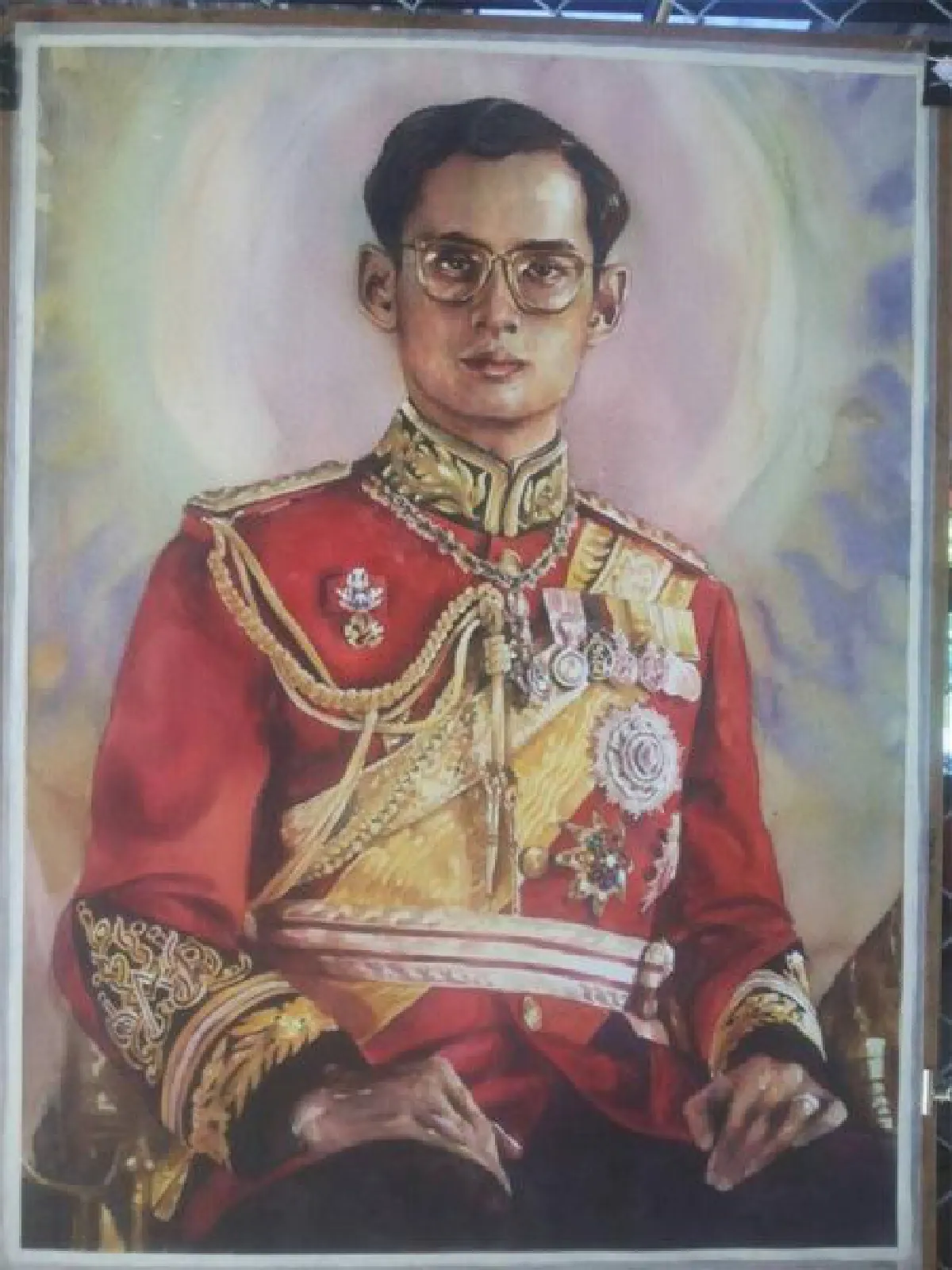 พระบรมสาทิสลักษณ์ ในหลวงรัชกาลที่ 9 จากแรงบันดาลใจของเด็กๆ