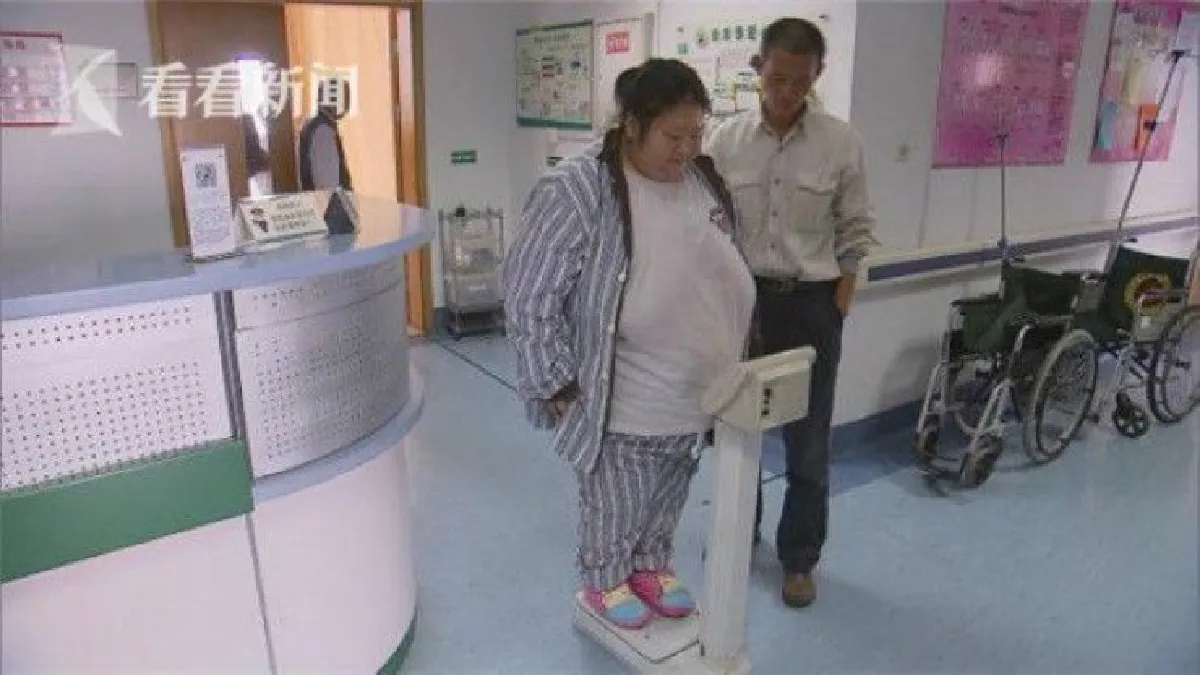 ผู้หญิงอ้วนที่สุดในเซียงไฮ้ตัดสินใจเข้ารับการผ่าตัด เพื่อลดน้ำหนัก