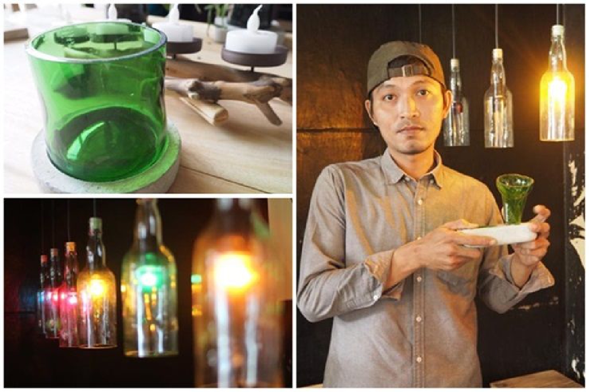 BOTTLE AL รายได้งดงามจากเศษขวด BOTTLE AL รายได้งดงามจากเศษขวด