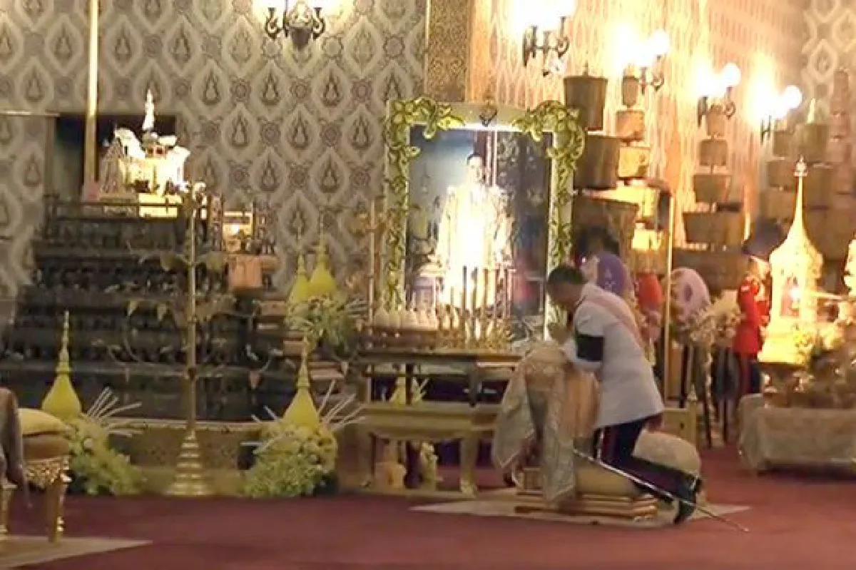 สมเด็จพระบรมฯเสด็จฯทรงบำเพ็ญพระราชกุศลปัญญาสมวาร