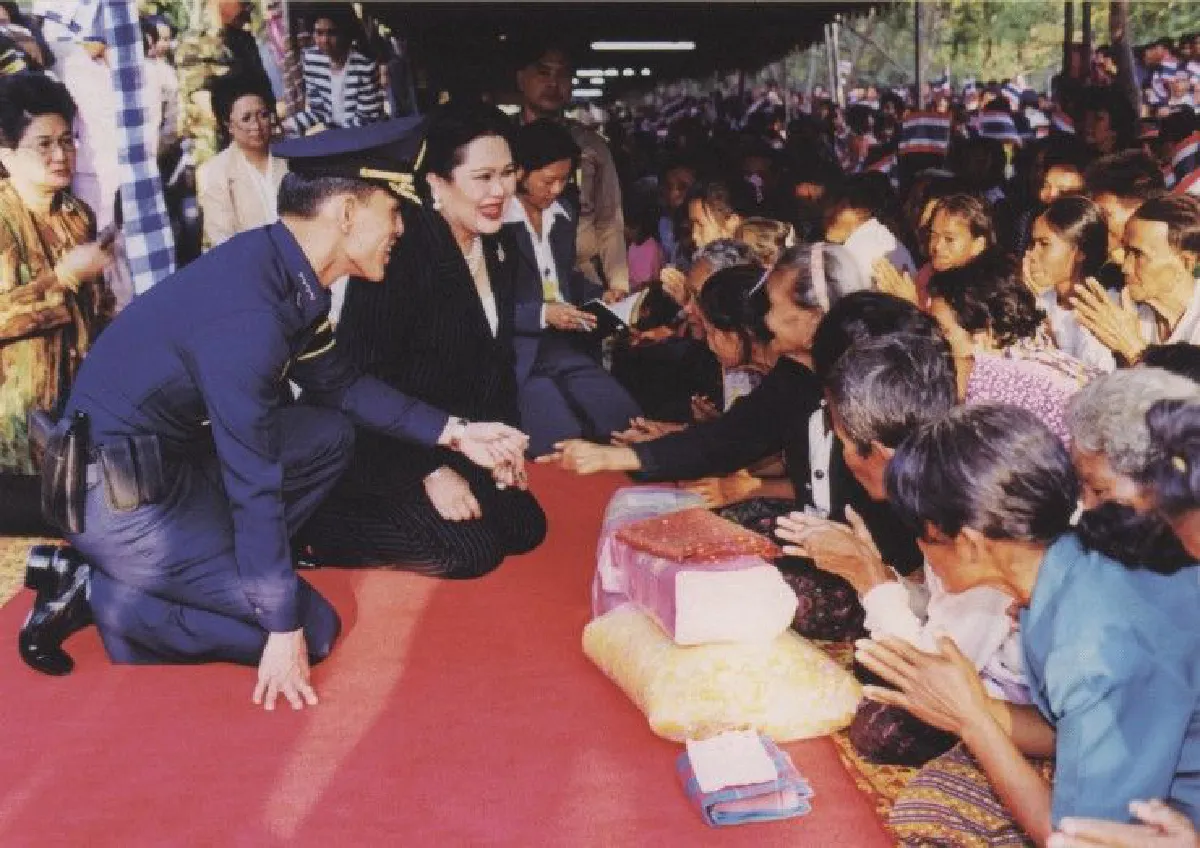ทรงเจริญรอยตามเบื้องพระยุคลบาท "พระบารมีแผ่ไพศาล"